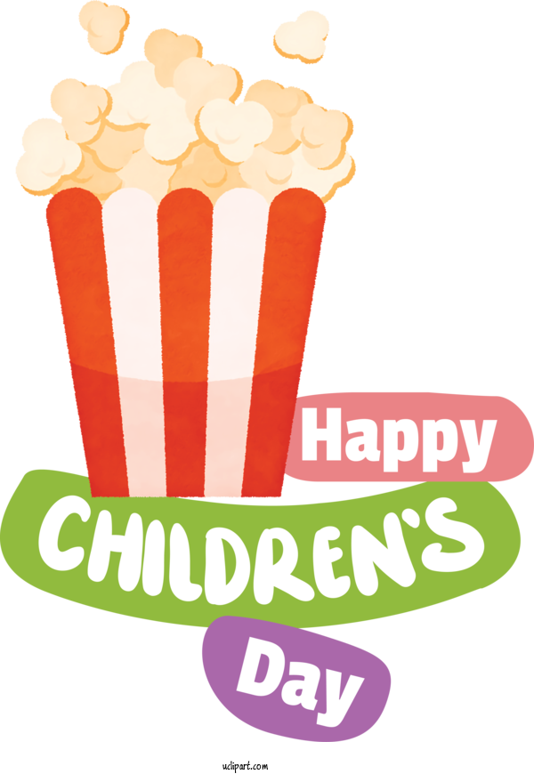 Free Holidays Fast Food Logo Line For Children's Day Clipart Transparent Background