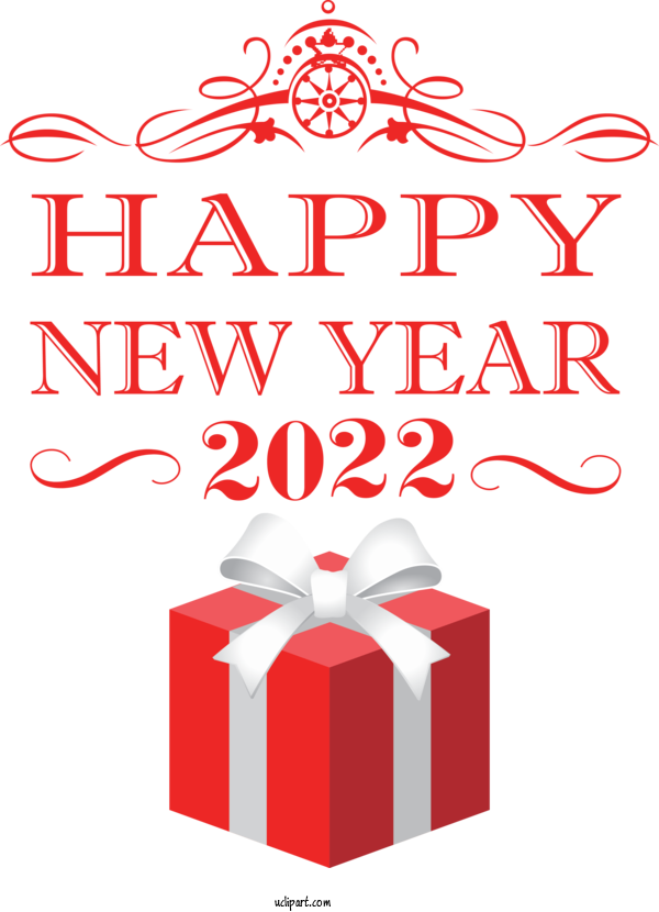 Free Holidays Gift Evolution Human For New Year 2022 Clipart Transparent Background