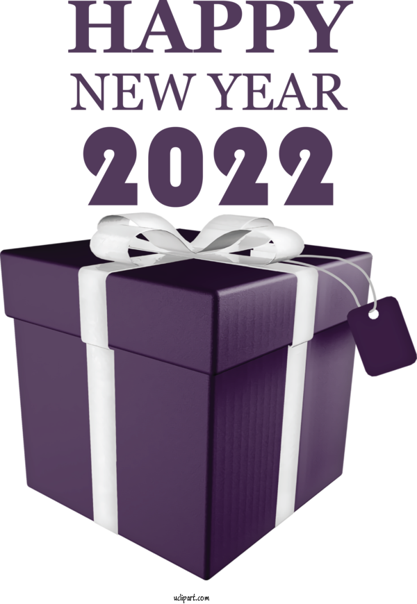Free Holidays Furniture Design Font For New Year 2022 Clipart Transparent Background