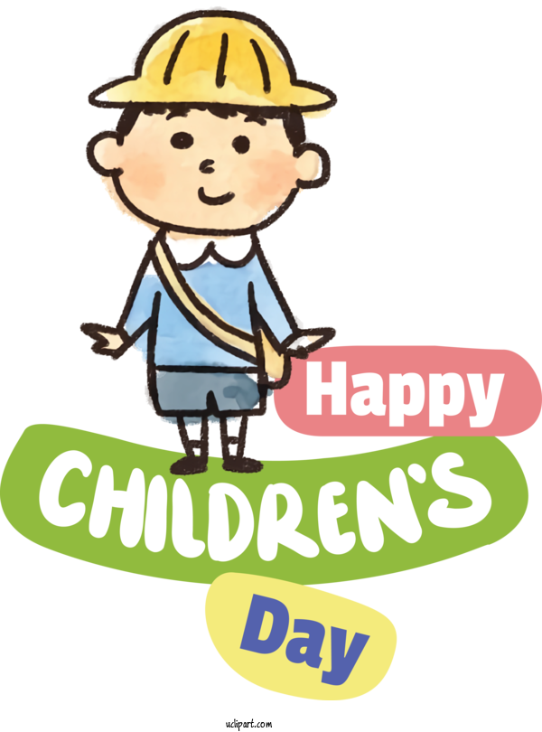 Free Holidays Human Behavior Psychology For Children's Day Clipart Transparent Background