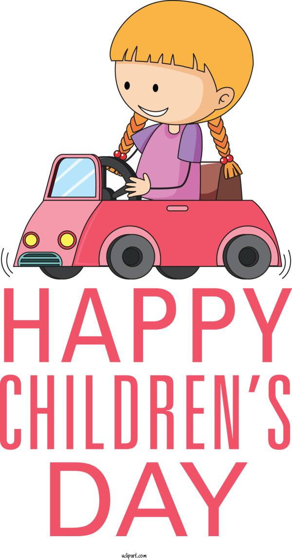 Free Holidays Human Cartoon Poster For Children's Day Clipart Transparent Background