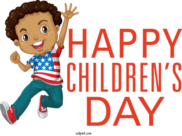 Free Holidays Cartoon Logo Shoe For Children's Day Clipart Transparent Background