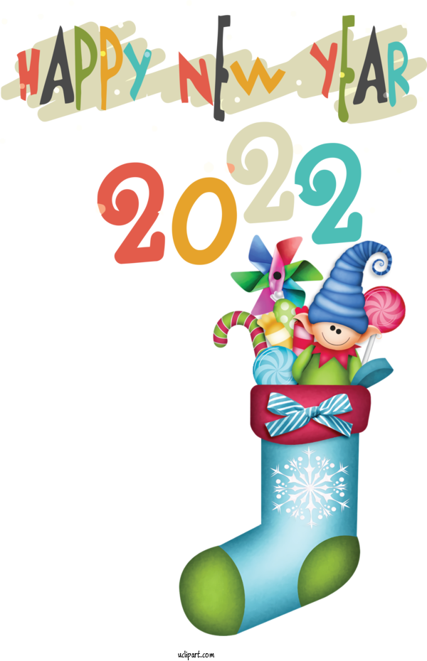 Free Holidays Christmas Day Christmas Stocking Christmas Elf For New Year 2022 Clipart Transparent Background