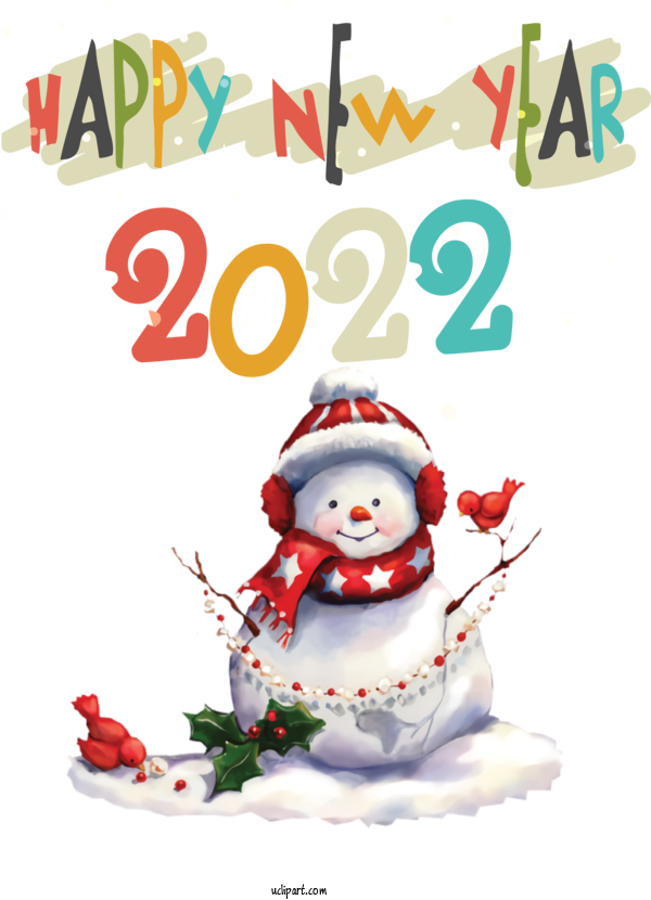 Free Holidays Christmas Day Transparent Christmas Snowman For New Year 2022 Clipart Transparent Background