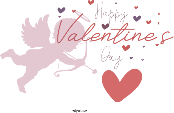 Free Holidays M 095 Greeting Card Valentine's Day For Valentines Day Clipart Transparent Background