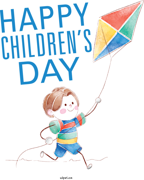 Free Holidays Human Cartoon Behavior For Children's Day Clipart Transparent Background