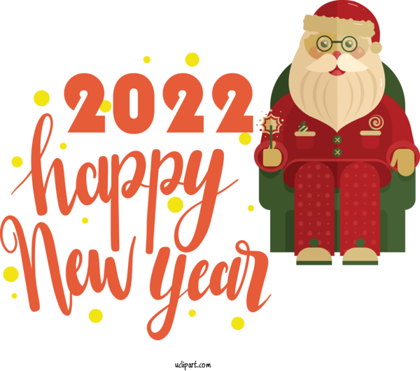 Free Holidays Christmas Day Bauble Santa Claus For New Year 2022 Clipart Transparent Background