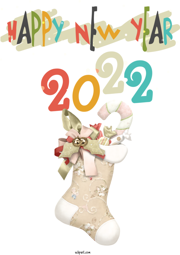 Free Holidays New Year Christmas Day Happy New Year For New Year 2022 Clipart Transparent Background