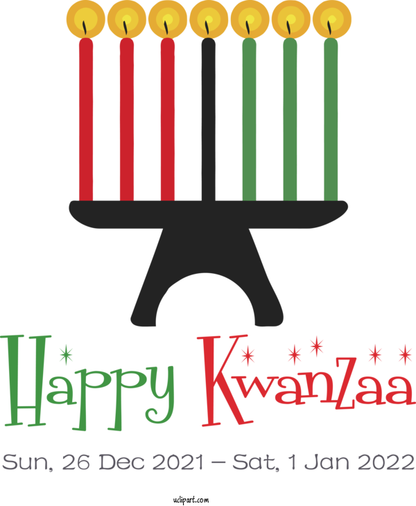 Free Holidays Logo Human Renesmee For Kwanzaa Clipart Transparent Background