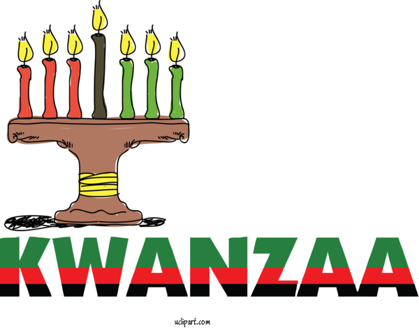 Free Holidays Human Logo Cartoon For Kwanzaa Clipart Transparent Background