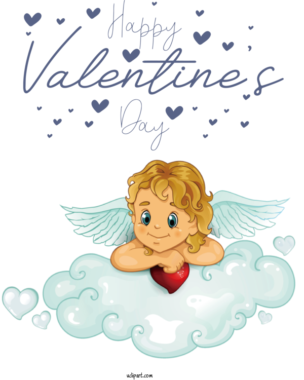 Free Holidays Angel Cupid The Sistine Madonna For Valentines Day Clipart Transparent Background