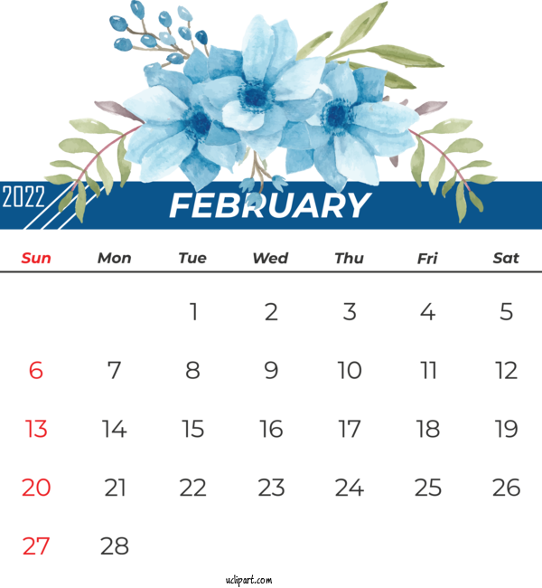 Free Life Flower Drawing Watercolor Painting For Yearly Calendar Clipart Transparent Background