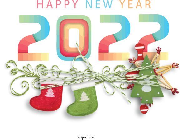 Free Holidays Design Christmas Graphics 2022 For New Year 2022 Clipart Transparent Background