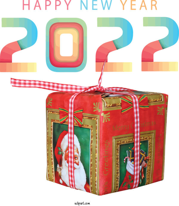 Free Holidays Merry Christmas And Happy New Year 2022 New Year Christmas Day For New Year 2022 Clipart Transparent Background