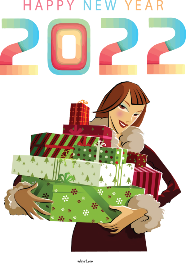 Free Holidays Christmas Day Santa Claus Transparent Christmas For New Year 2022 Clipart Transparent Background