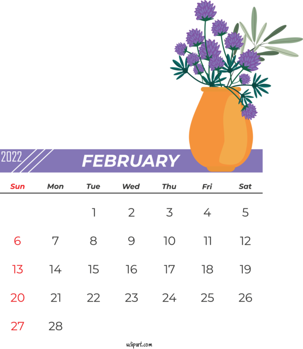 Free Life Calendar Vase Design For Yearly Calendar Clipart Transparent Background