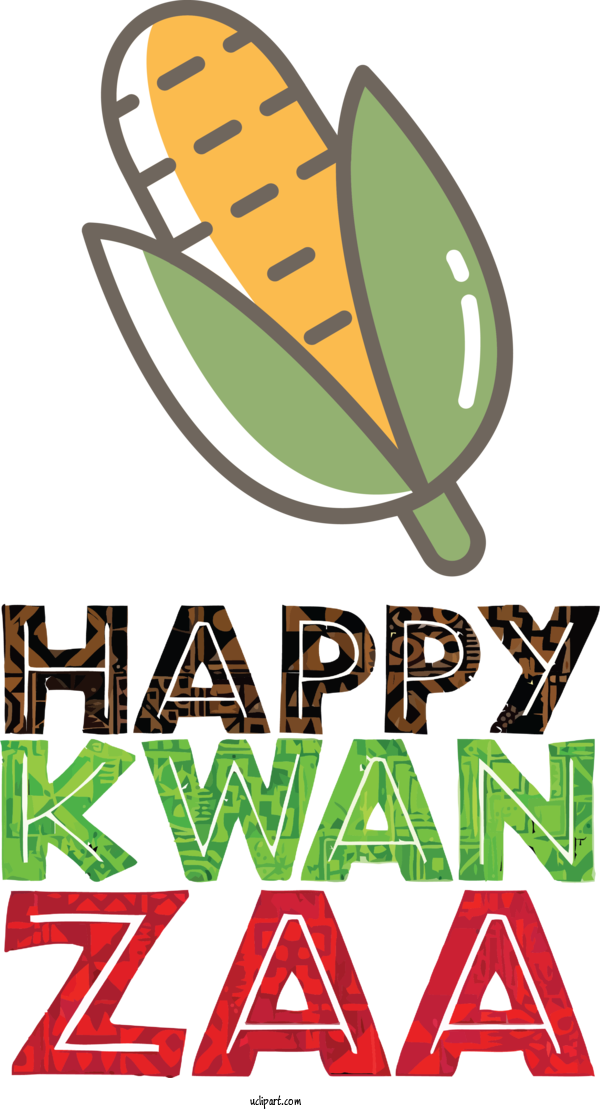 Free Holidays Logo Plant Line For Kwanzaa Clipart Transparent Background