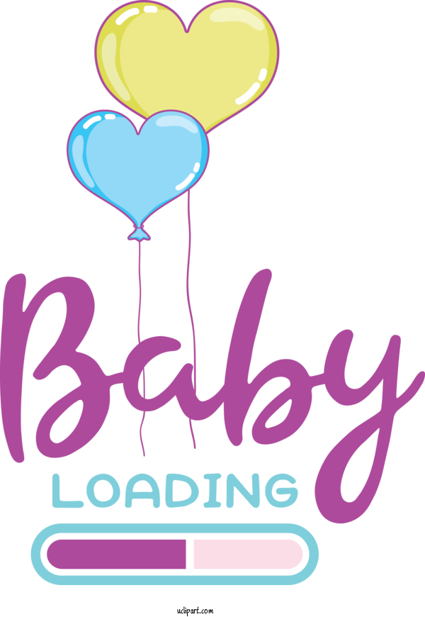 Free Occasions Logo Design Line For Baby Shower Clipart Transparent Background