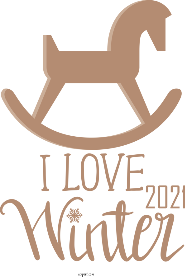 Free Christmas Logo Cartoon Design For Hello Winter Clipart Transparent Background