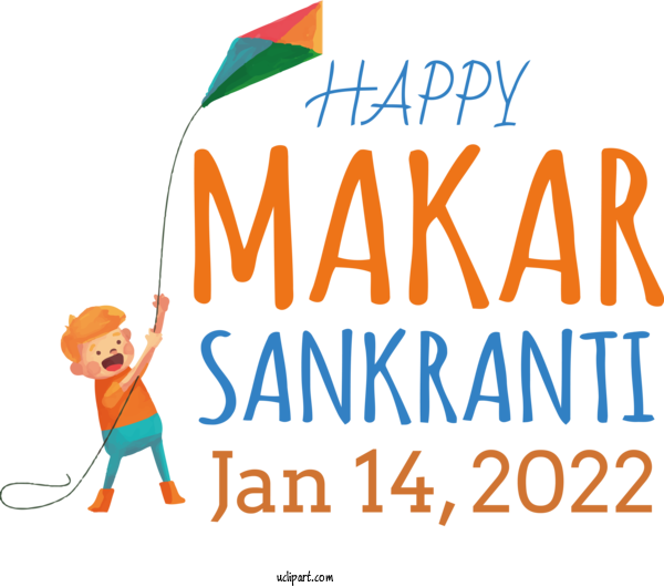Free Holidays Human Logo Line For Makar Sankranti Clipart Transparent Background