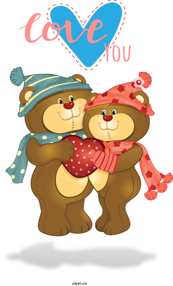 Free Holidays Bears Chloe Park Teddy Bear For Valentines Day Clipart Transparent Background