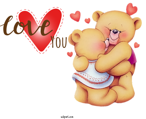 Free Holidays Hug Night Good For Valentines Day Clipart Transparent Background