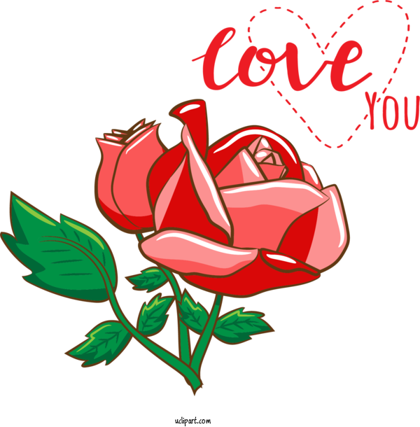 Free Holidays Garden Roses Floral Design Rose For Valentines Day Clipart Transparent Background
