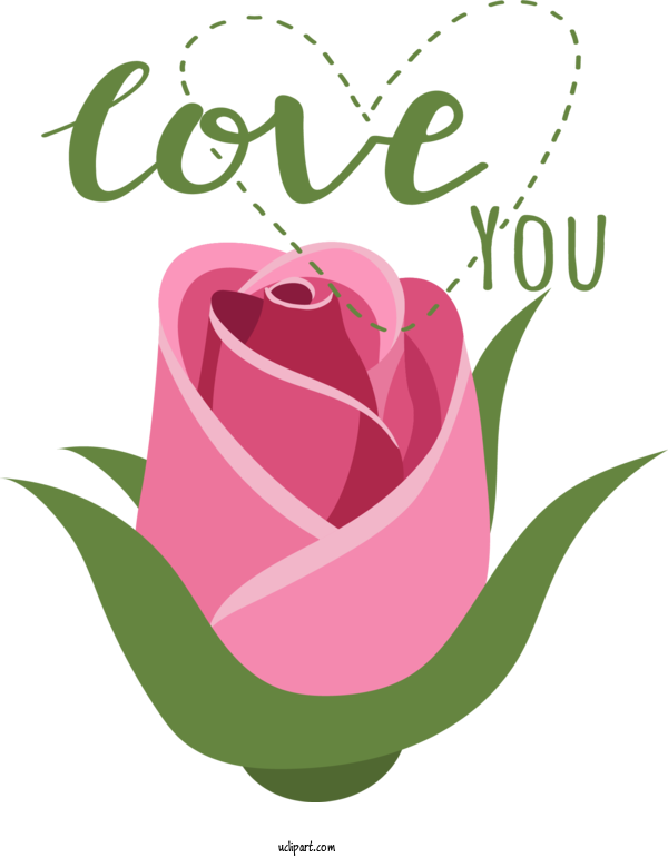 Free Holidays Flower Design Rose For Valentines Day Clipart Transparent Background