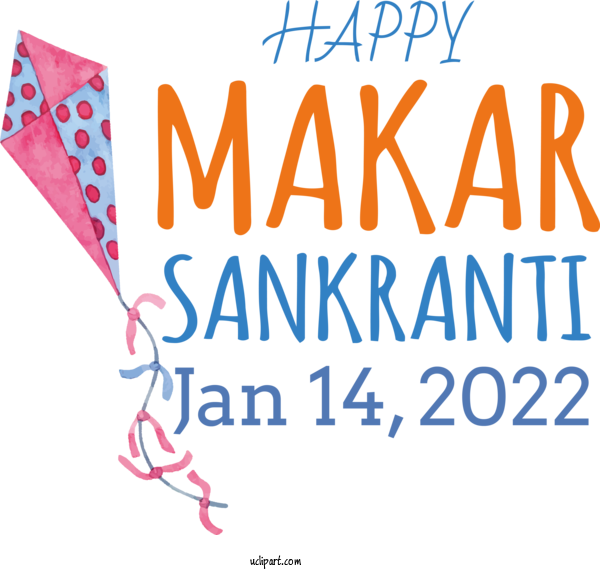 Free Holidays Design Line Banner For Makar Sankranti Clipart Transparent Background