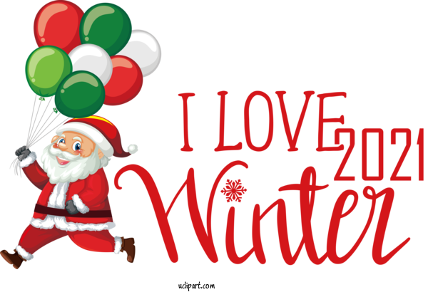 Free Christmas Christmas Day Bauble Santa Claus For Hello Winter Clipart Transparent Background
