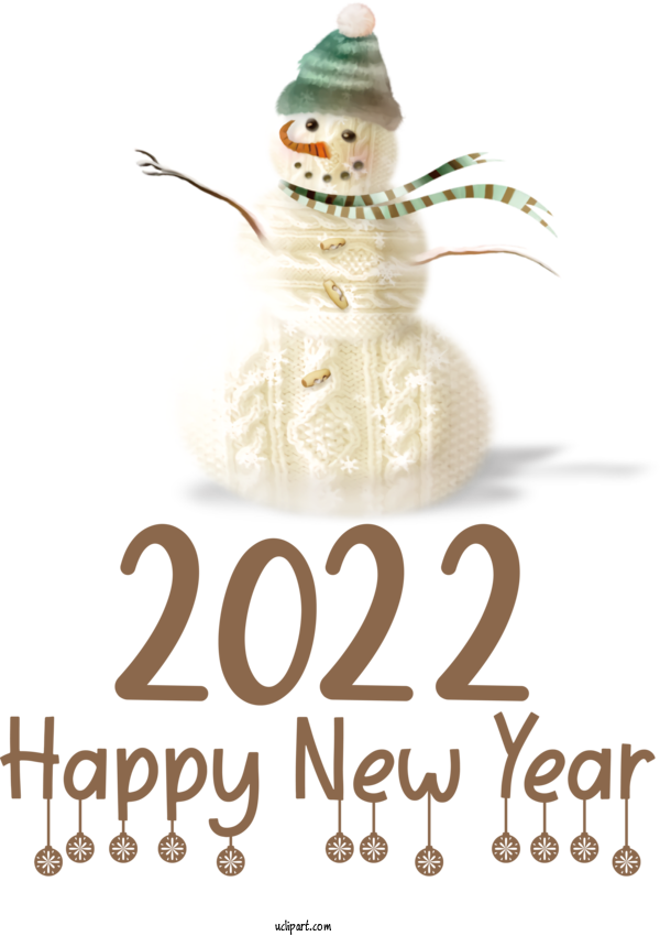 Free Holidays Bauble Snowman Christmas Day For New Year 2022 Clipart Transparent Background