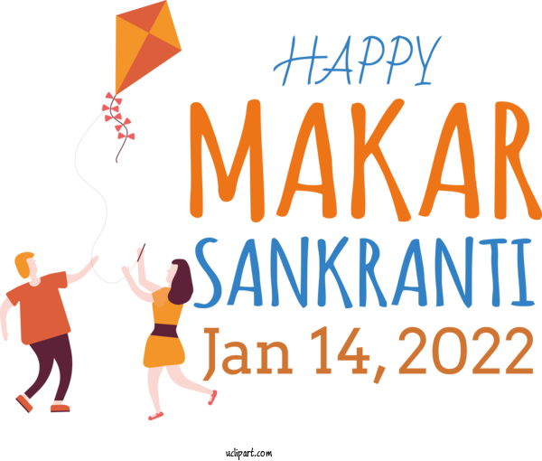Free Holidays Human Logo Design For Makar Sankranti Clipart Transparent Background
