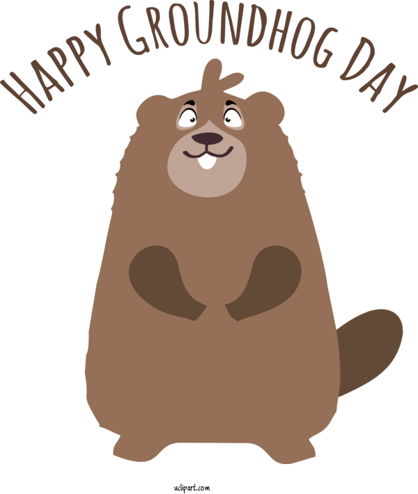 Free Holidays Dog Drawing Cat For Groundhog Day Clipart Transparent Background