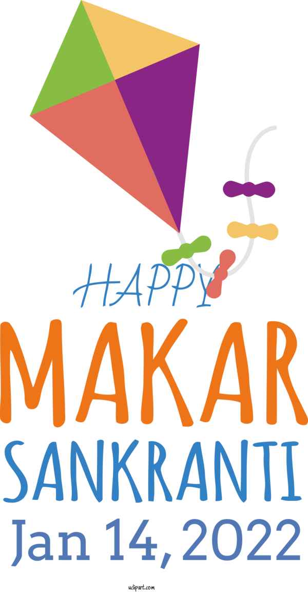 Free Holidays Design Logo Paper For Makar Sankranti Clipart Transparent Background