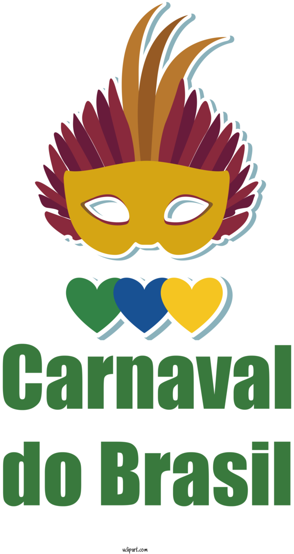 Free Holidays Cartoon Logo Flower For Brazilian Carnival Clipart Transparent Background