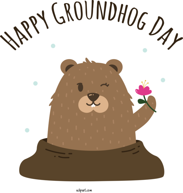 Free Holidays Groundhog Groundhog Day Rodents For Groundhog Day Clipart Transparent Background