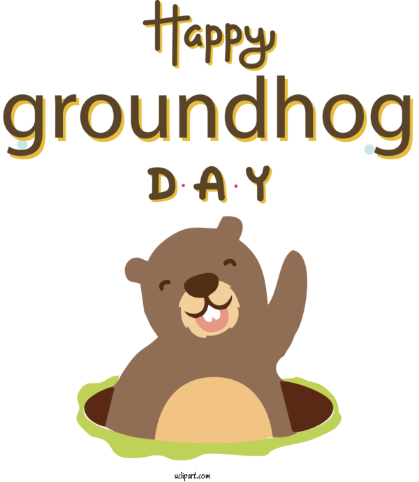 Free Holidays Design Museum Holon Cat Like Human For Groundhog Day Clipart Transparent Background
