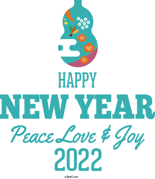 Free Holidays Eat Sleep Play Beaufort Logo Design For New Year 2022 Clipart Transparent Background