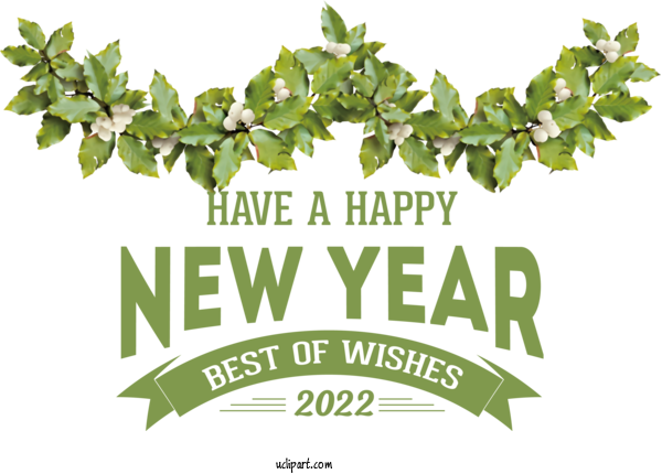 Free Holidays New Year 2022 Design For New Year 2022 Clipart Transparent Background