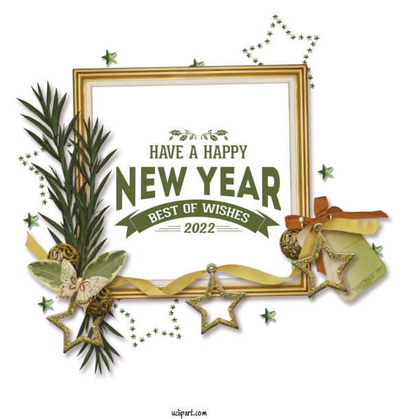 Free Holidays Picture Frame Film Frame FLOWER FRAME For New Year 2022 Clipart Transparent Background