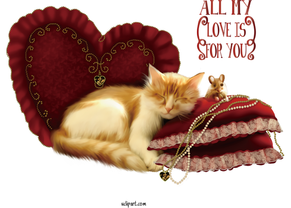 Free Holidays Cat Black Cat Drawing For Valentines Day Clipart Transparent Background