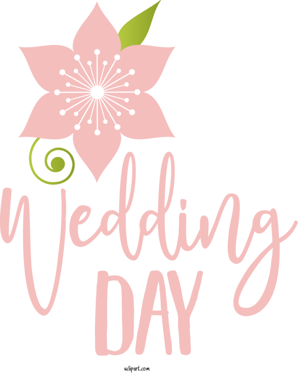 Free Occasions Floral Design Design Leaf For Wedding Clipart Transparent Background