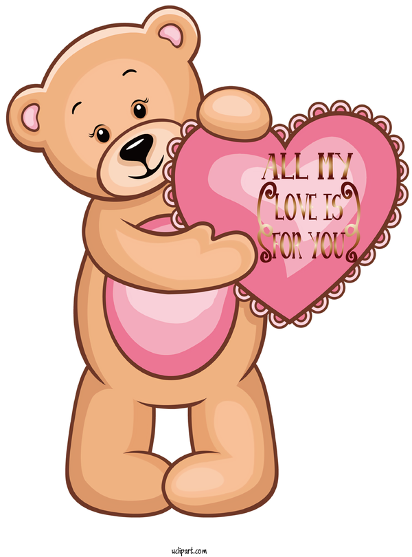 Free Holidays Bears Teddy Bear Vermont Teddy Bear For Valentines Day Clipart Transparent Background