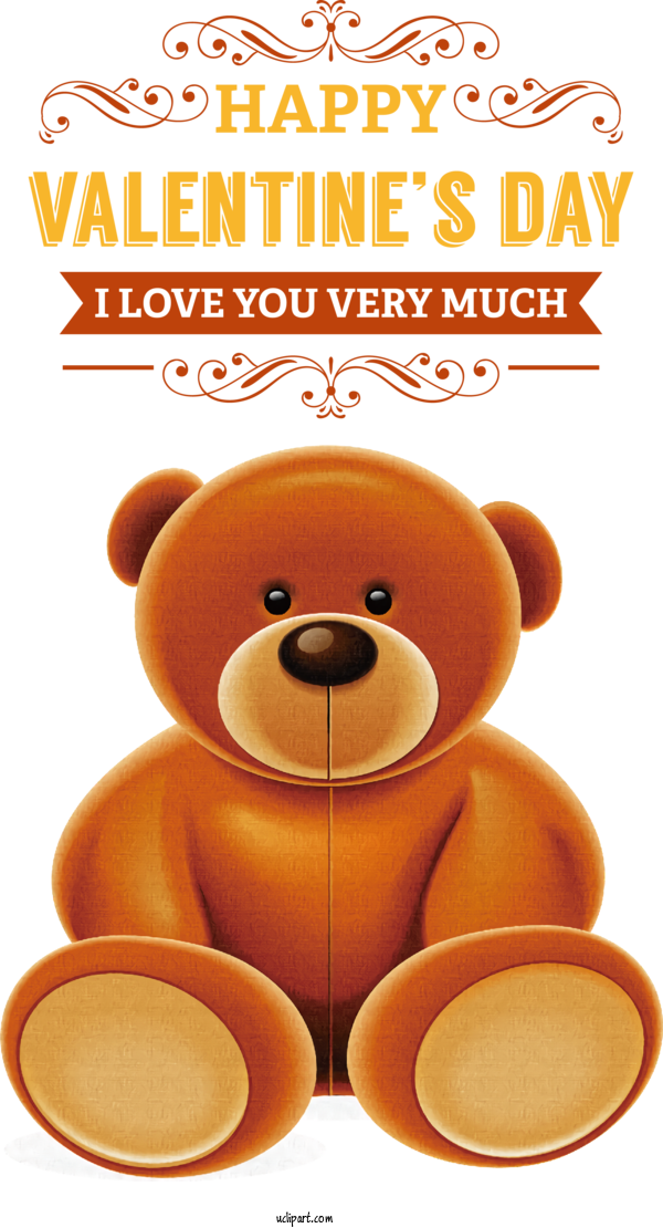 Free Valentine's Day Bears Hot Wheels Timoti Toys For I Love Your Very Much Clipart Transparent Background
