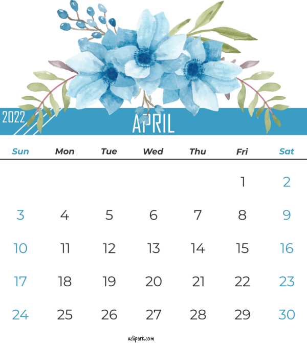 Free Life Flower Watercolor Painting Floral Design For Yearly Calendar Clipart Transparent Background