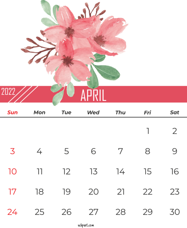 Free Life Flower Floral Design FLOWER FRAME For Yearly Calendar Clipart Transparent Background