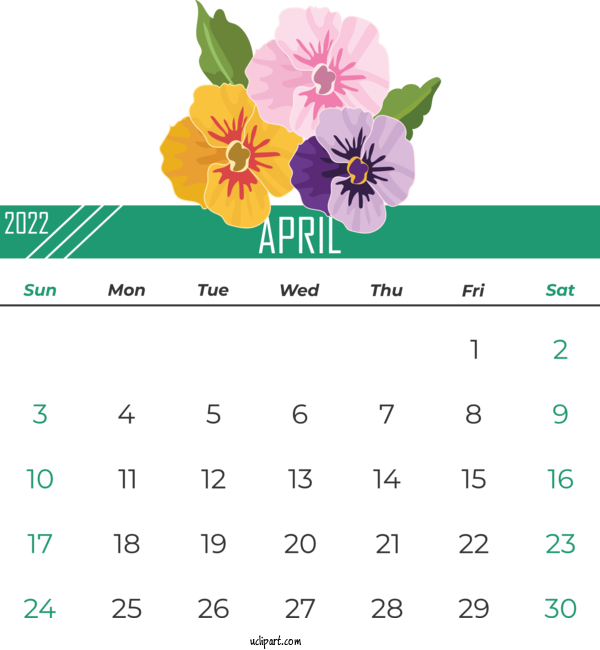 Free Life Flower Petal Leaf For Yearly Calendar Clipart Transparent Background