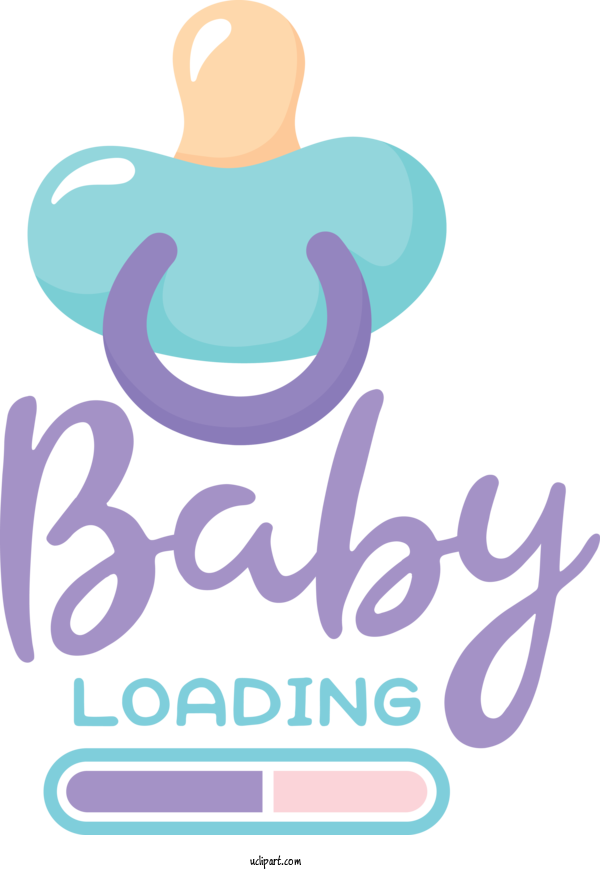 Free Baby Shower Logo Design Meter For Baby Loading Clipart Transparent Background