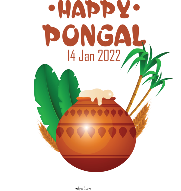 Free Holidays Pongal Mattu Pongal Makar Sankranti For Pongal Clipart Transparent Background