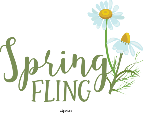 Free Nature Floral Design Plant Stem Logo For Spring Clipart Transparent Background